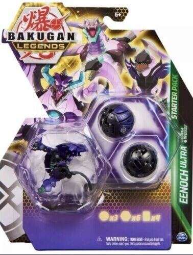 Bakugan Legends Starter Pack - Enoch Ultra, Cimoga & Ryerazu 3-Figure Set