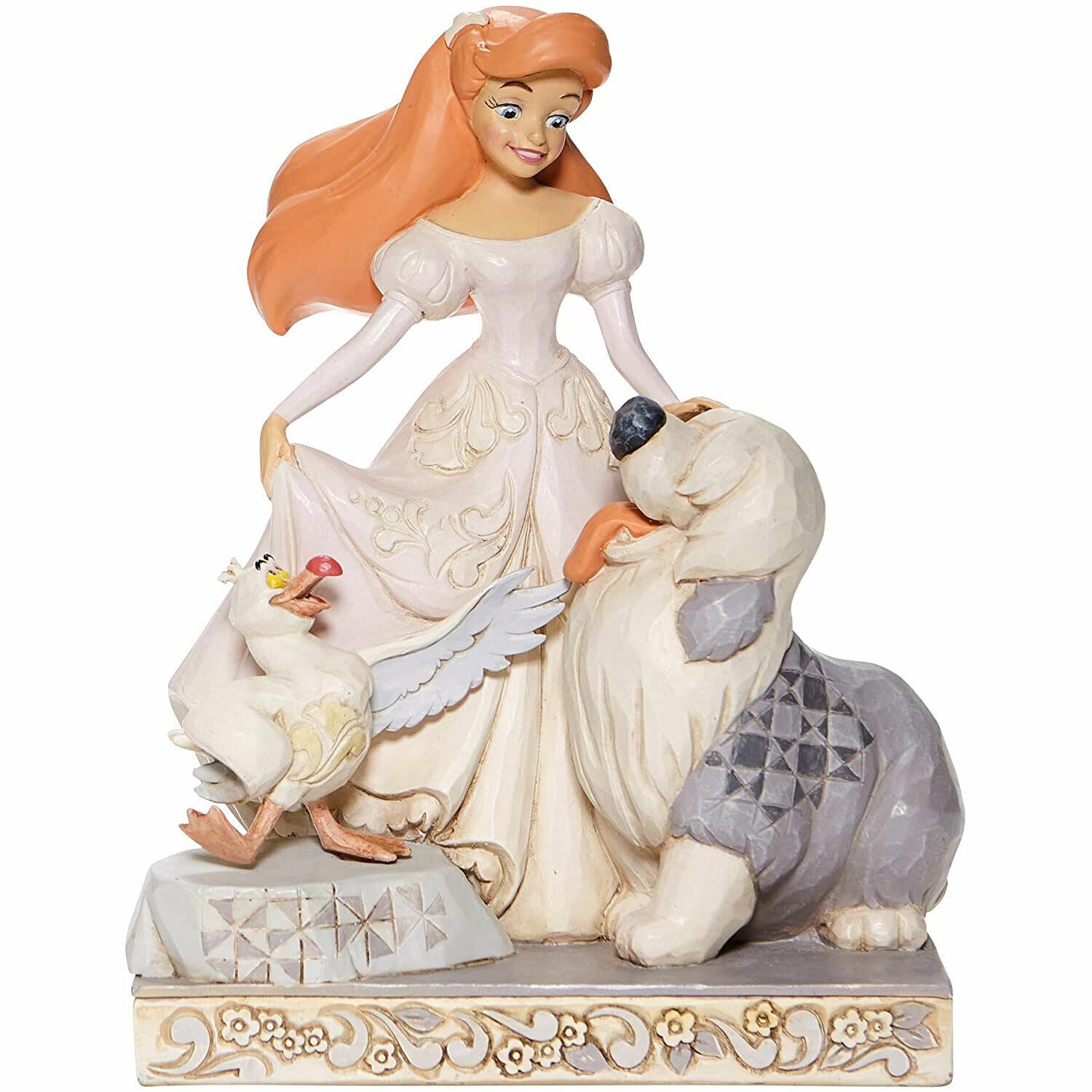 Disney Traditions Spirited Siren Figurine - White Woodland Ariel - New in Box