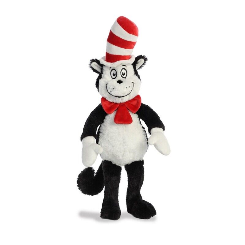 Brand New Aurora Dr Seuss Large Plush Cat In The Hat Toy