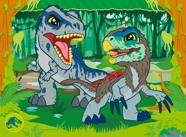 Ravensburger 12004027 Jurassic World Toys (Explorers) 4 in a Box Jigsaw Puzzles