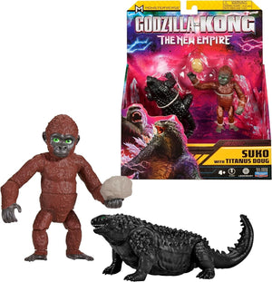 Godzilla x Kong: The New Empire, 3.5-Inch Suko and Titanus Doug Action Figure To