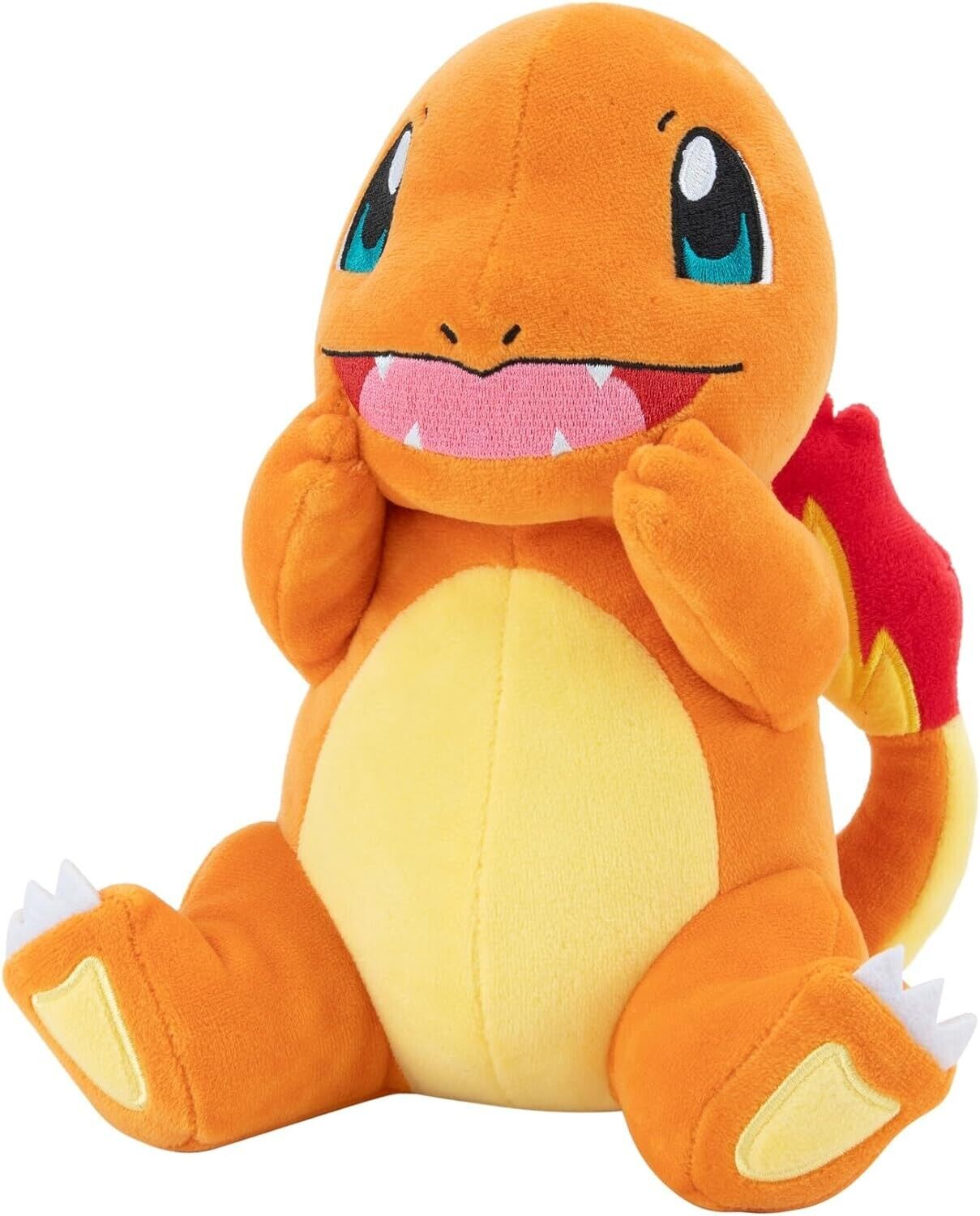 Pokémon Official & Premium Quality 8-inch Charmander Adorable, Ultra-Soft, Plush