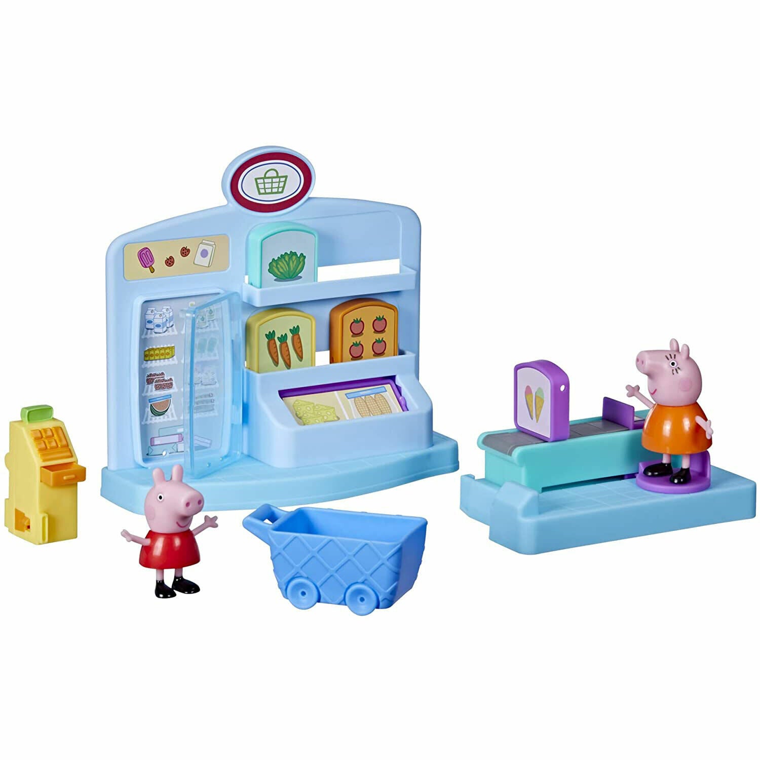 New Peppa Pig Supermarket Playset - Peppa's Adventures - Free Shipping