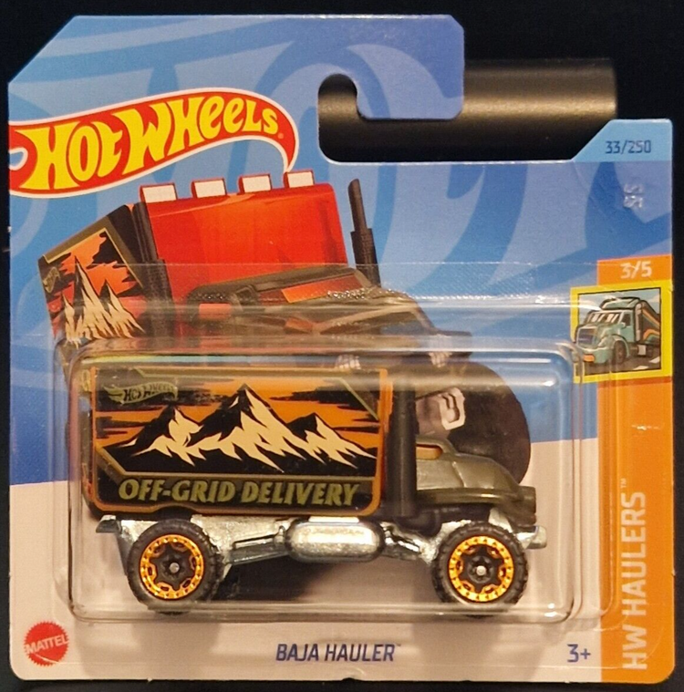 Hot Wheels Die Cast Vehicles Cars Bikes Collection Choose Your Own BAJA HAULER