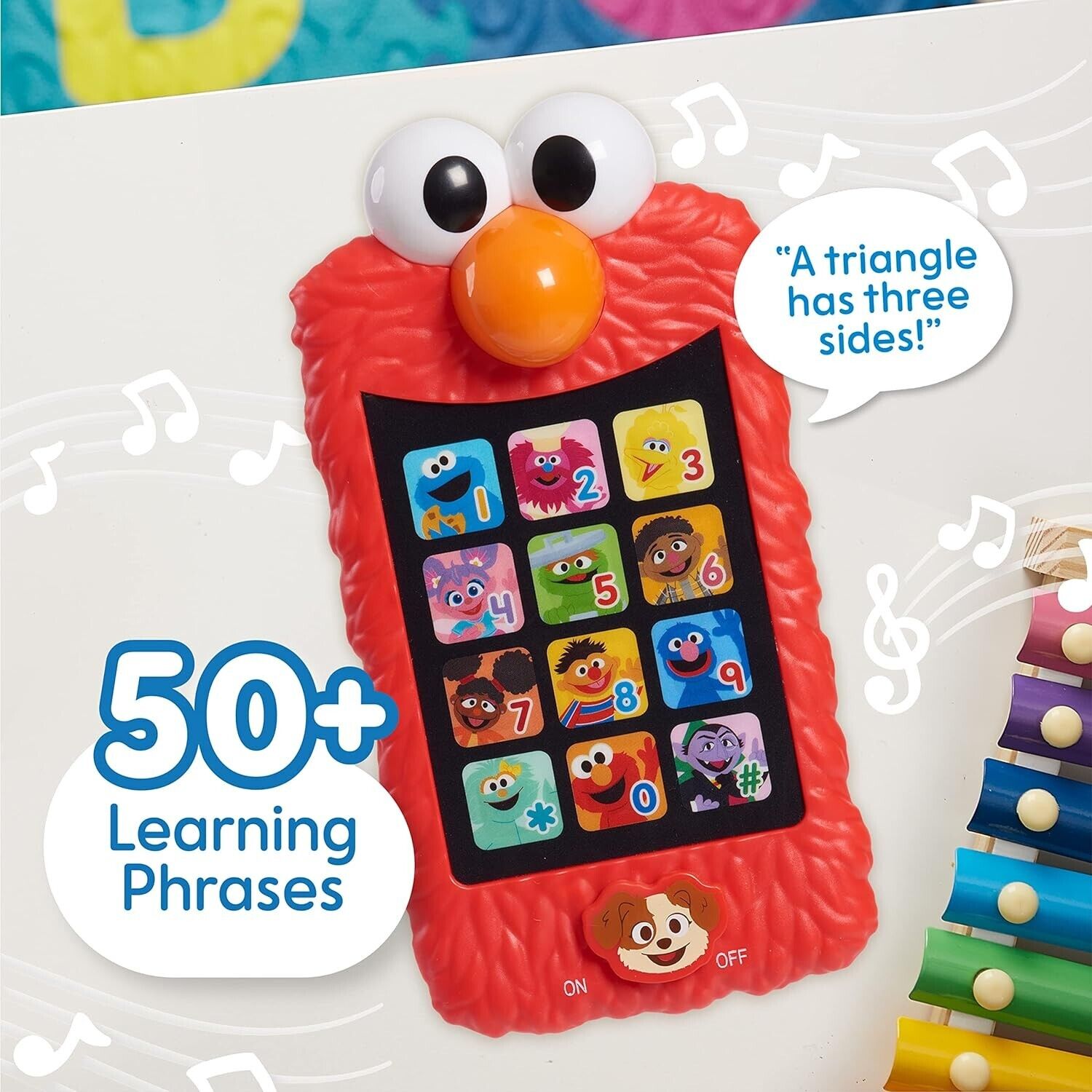 Sesame Street 57582 Learn with Elmo Phone, Medium