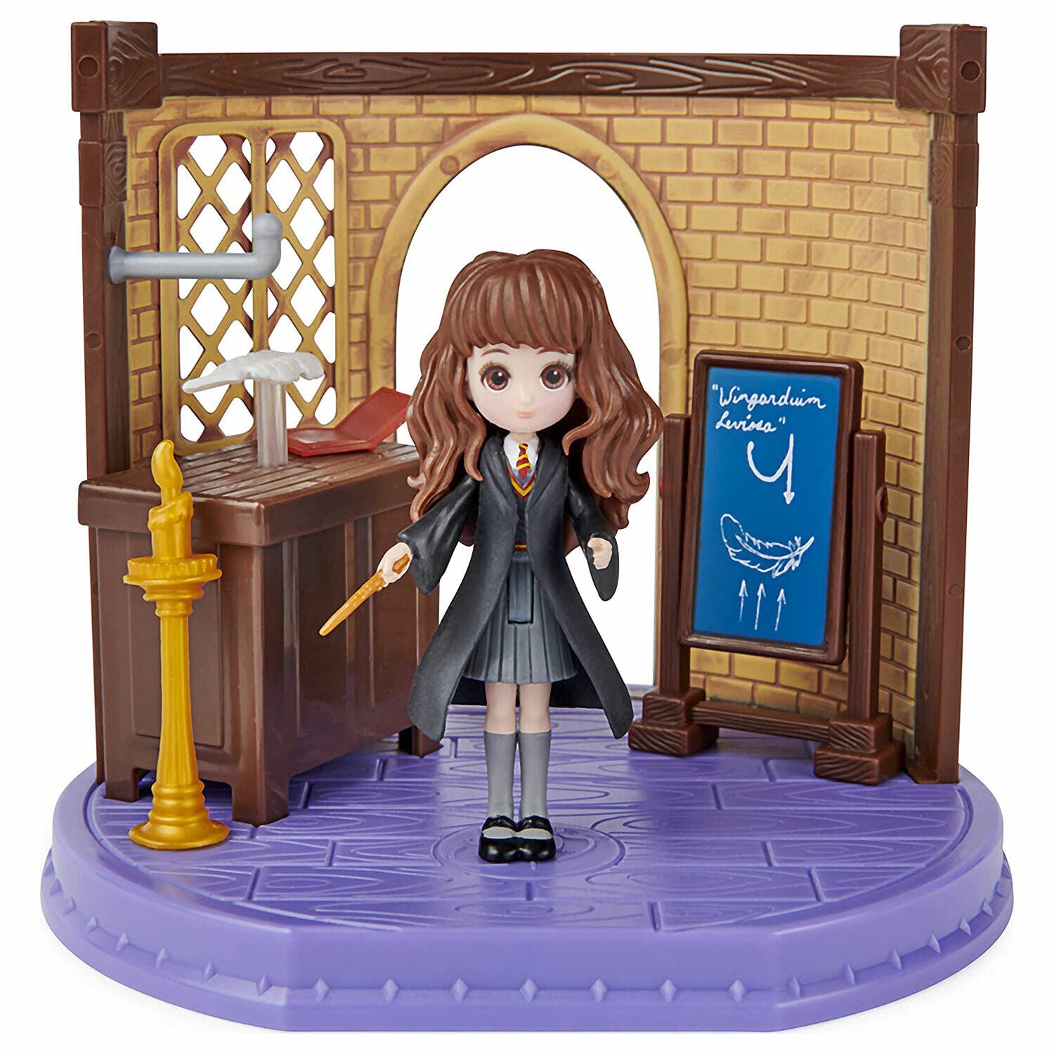 Harry Potter Magical Minis Charms Classroom w/ Hermione - Wizarding World Exc