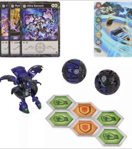 Bakugan Legends Starter Pack - Enoch Ultra, Cimoga & Ryerazu 3-Figure Set