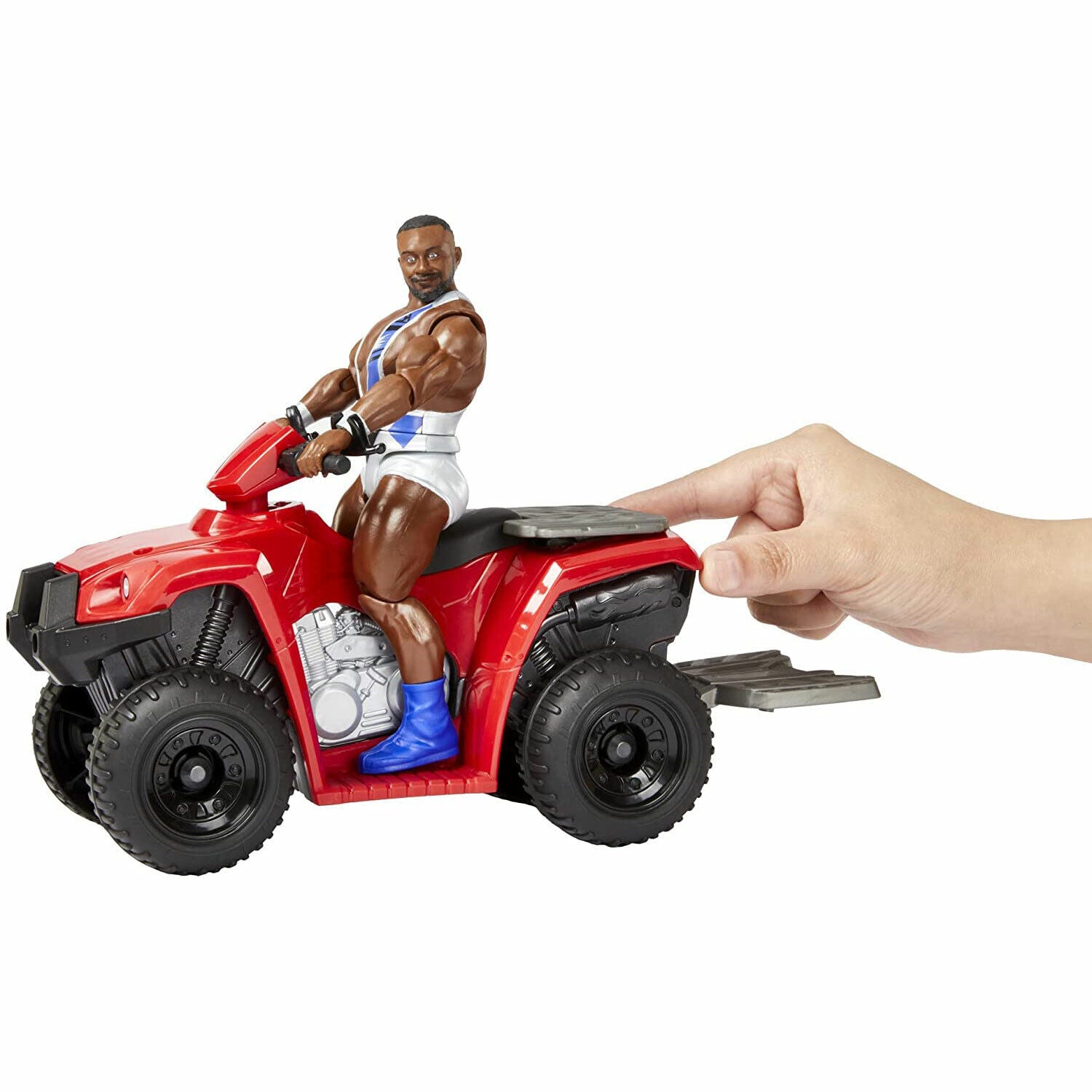 WWE Wrekkin' Slam 'N Spin ATV with Big E Figure - NEW!