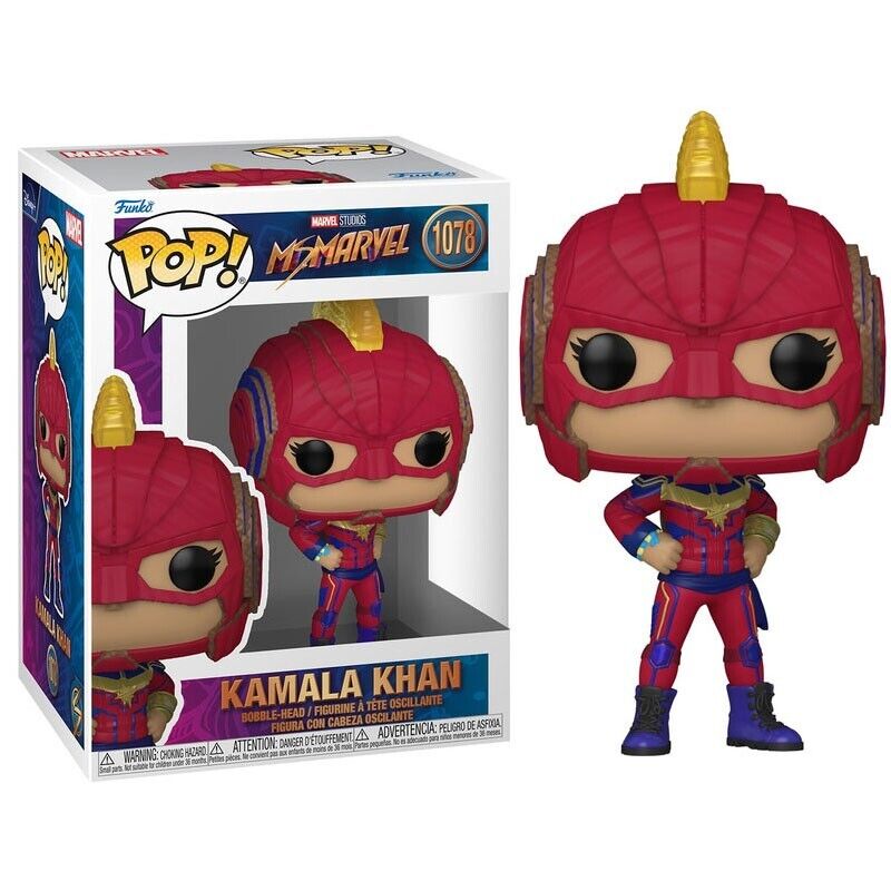 New Marvel Studios Ms. Marvel Pop! Vinyl Figure - Kamala Khan - Free Shipping