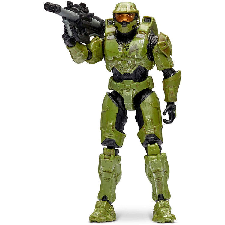 Halo World of Halo Mongoose w/ Master Chief Figure - Collectible Toy Set