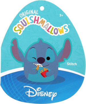 Squishmallows Original Disney 8-Inch Stitch With French Fries Plush - Little Ult