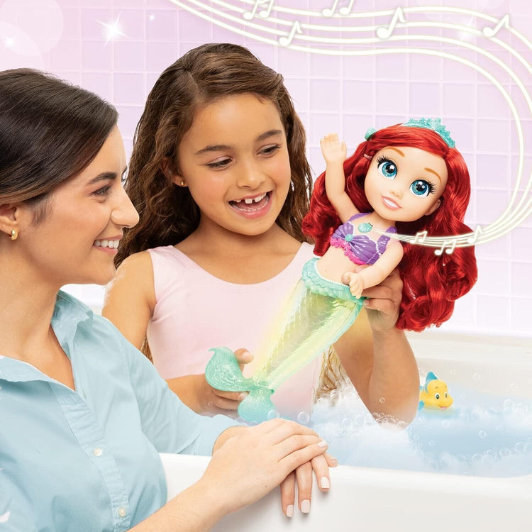 Disney Princess My Singing Friend Ariel Feature Doll, 14” / 35 cm Tall Doll Sing