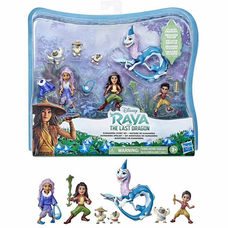 Disney Raya and the Last Dragon Kumandra Figure Set - NEW