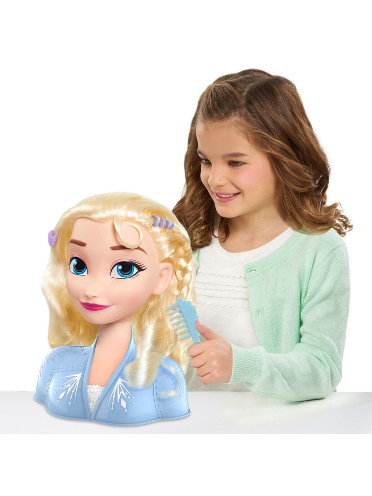 NEW Disney Frozen 2 Elsa Styling Head Toy - Basic Edition (77-32805)