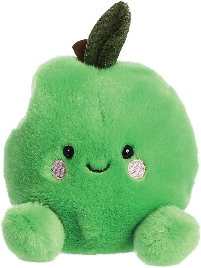 NEW 2024 AURORA PLUSH ASSORTED PALM PALS CUDDLY SOFT TOY TEDDY - CHOOSE DESIGN  Jolly Green Apple    GN