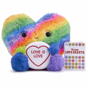 Swizzels Love Hearts Plush Arty The Big Hearty 18cm - Love is Love