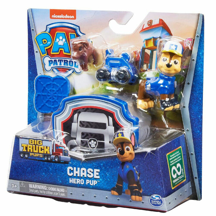 PAW Patrol Big Truck Pups - Hero Pup w/ Accessories *Choose Your Pup* - New Chase