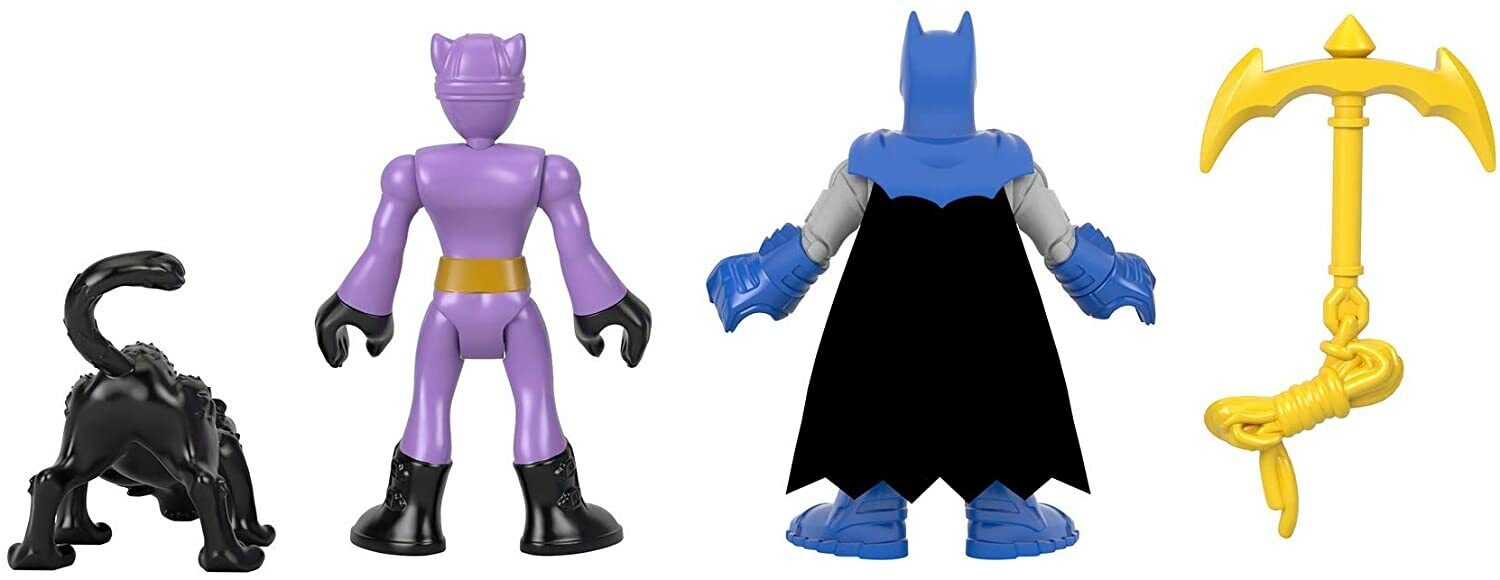 New Imaginext DC Super Friends Batman & Catwoman Action Figures