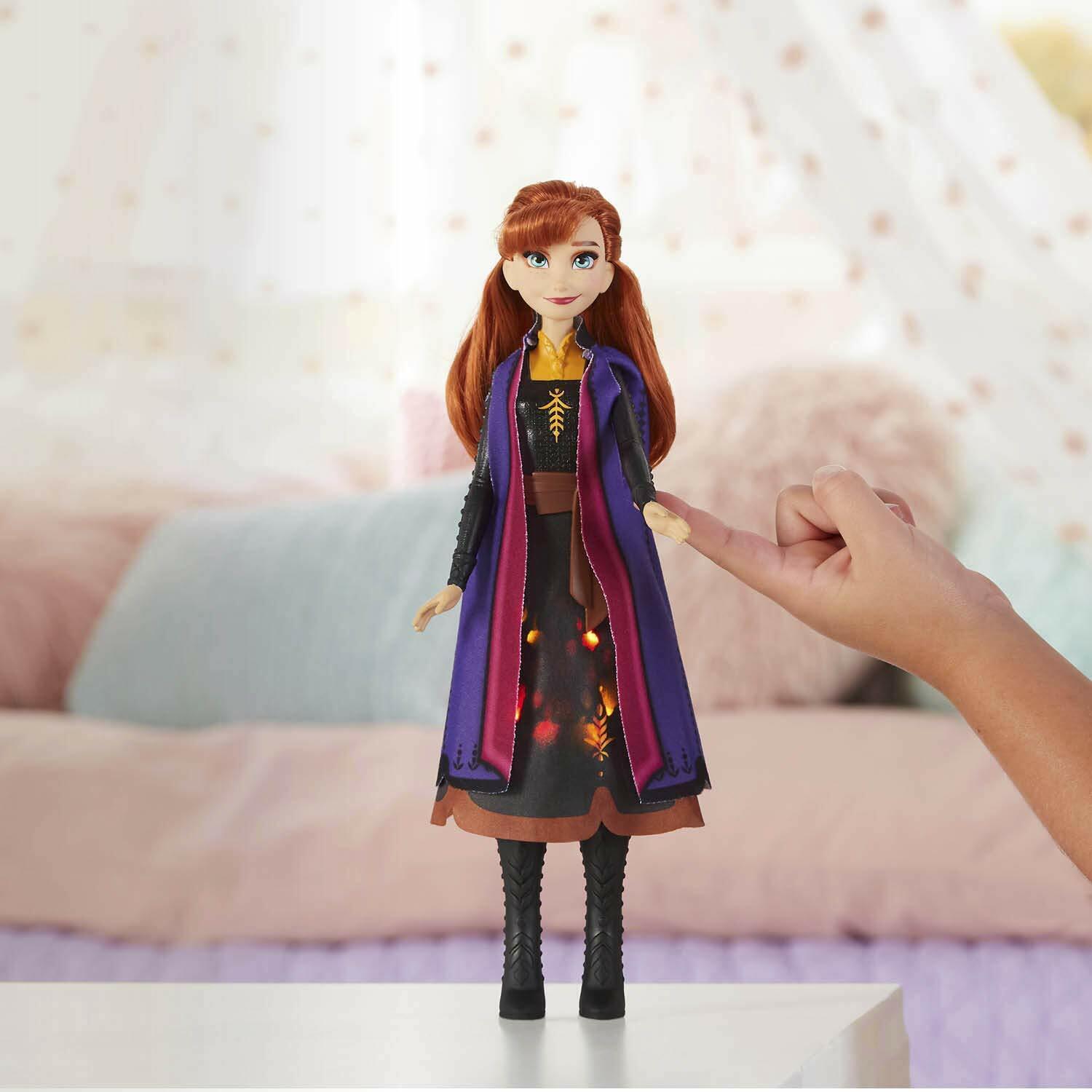 New Disney Frozen 2 Anna Autumn Swirling Adventure Fashion Doll