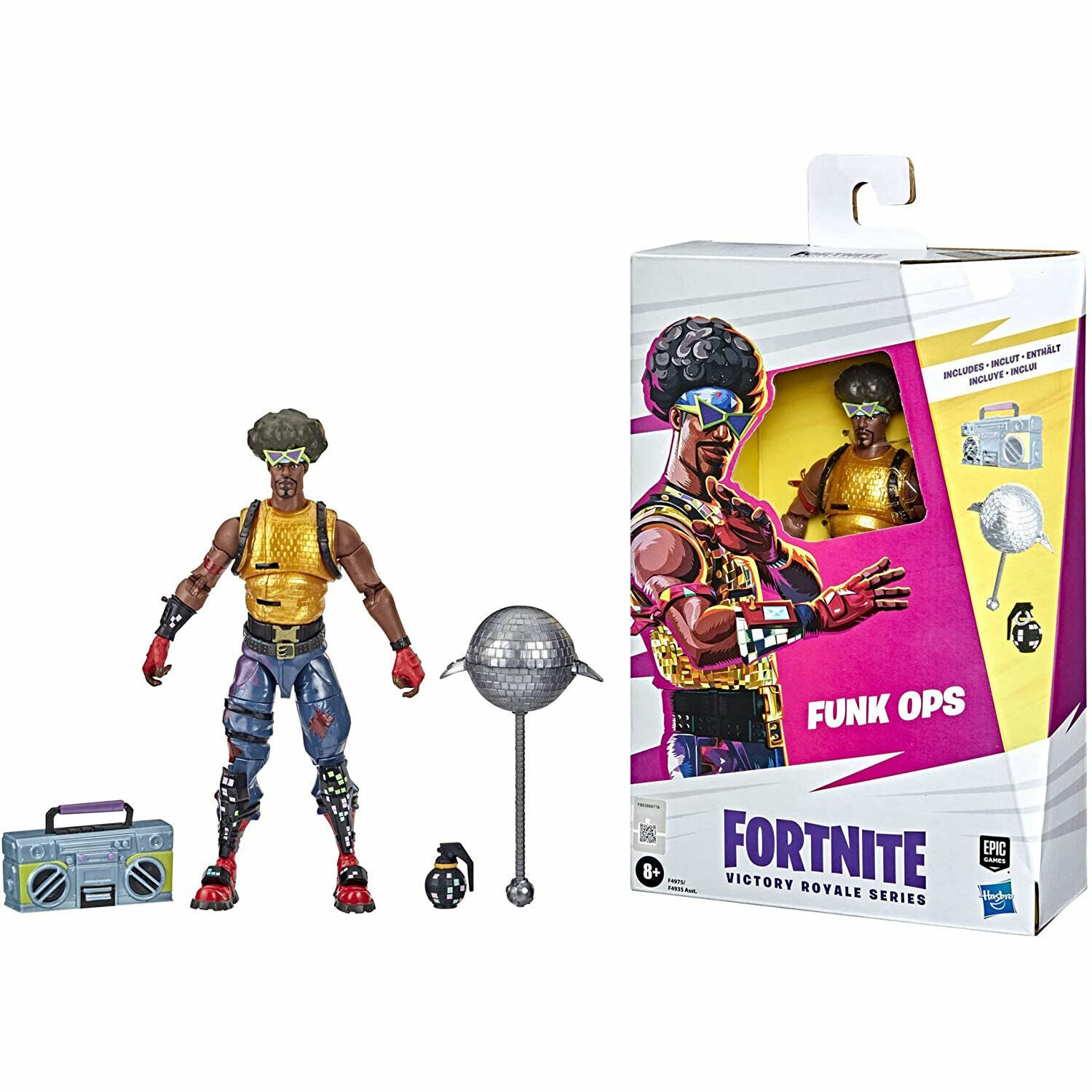 New Fortnite Victory Royale Funk Ops 6-Inch Action Figure