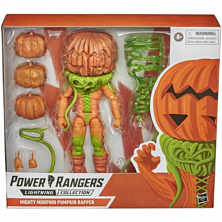 New Power Rangers Lightning Collection Pumpkin Rapper - Mighty Morphin Series