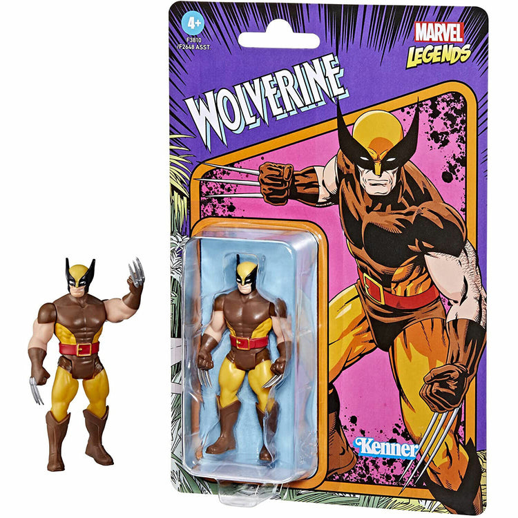 "New Marvel Legends Retro Wolverine 3.75" Action Figure - Collectible Toy"