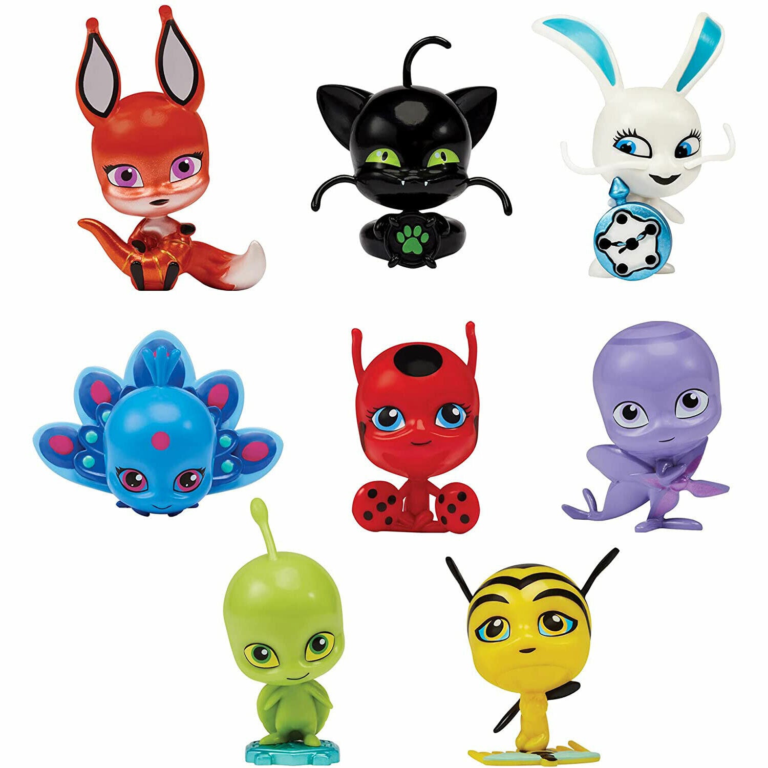 New Miraculous Mini Figure Kwami Surprise Box - Collect Them All!