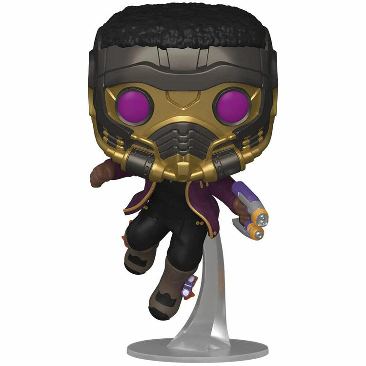 New Marvel What If...? T'Challa Star-Lord Pop! Vinyl Figure