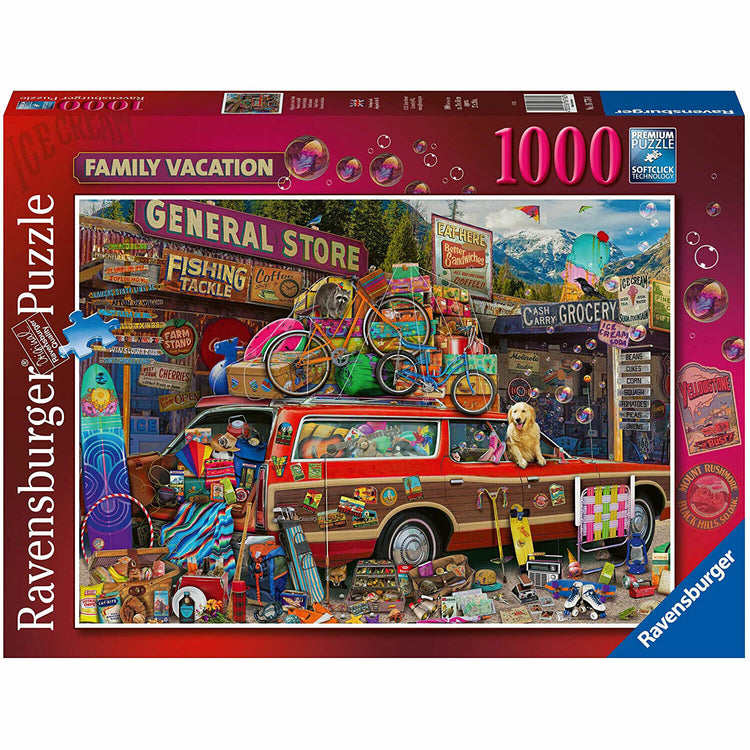 Ravensburger Family Vacation 1000 Piece Puzzle - Brand New Sealed Box