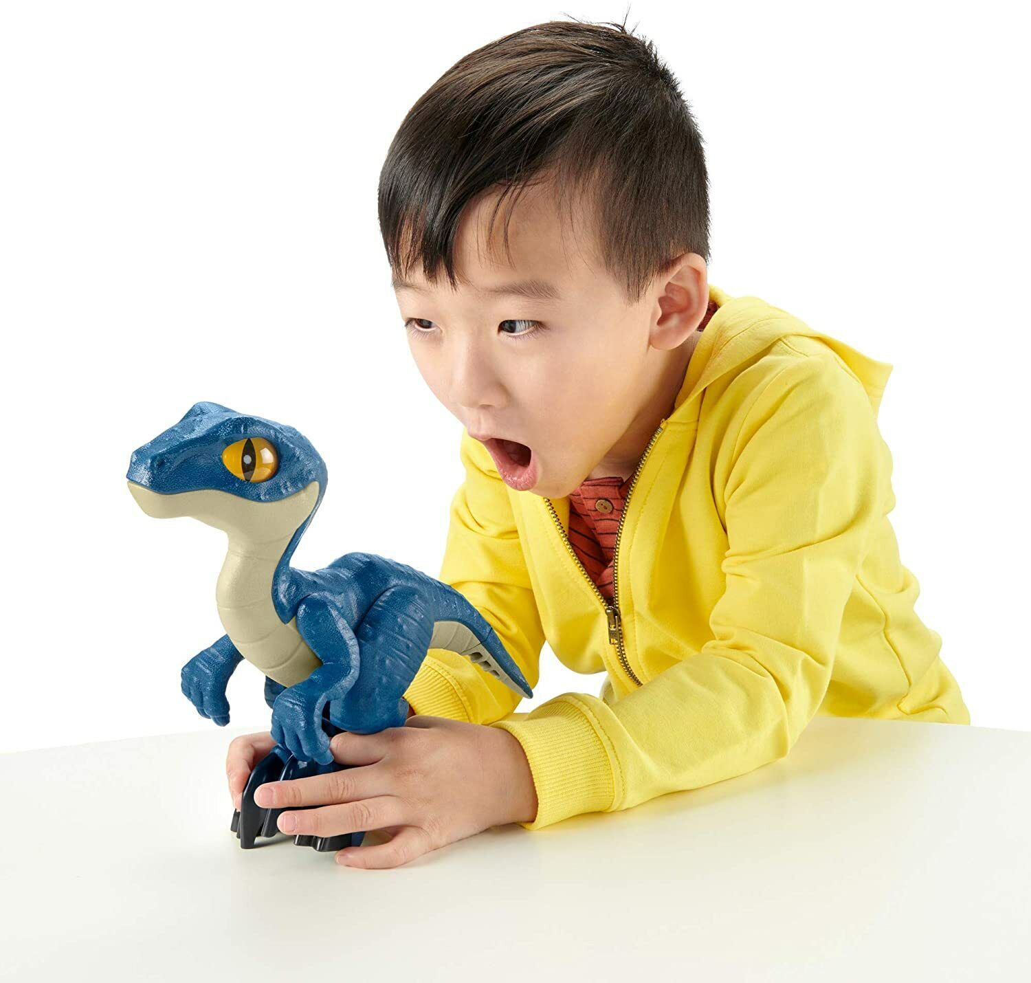 "New Imaginext Jurassic World 9.5" Raptor Blue XL Figure - Free Shipping"