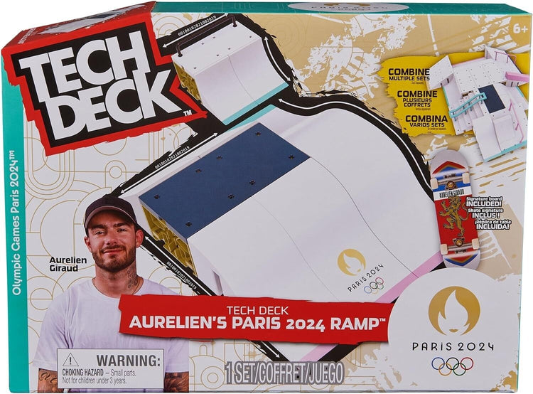 Tech Deck, Aurélien Giraud’s Olympic Games Paris 2024 Ramp Customisable X-Connec