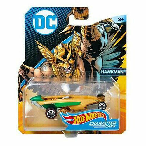Hot Wheels DC Universe Character Cars 1:64 Scale Diecast Vehicles (Pick a Style) - Hawkman