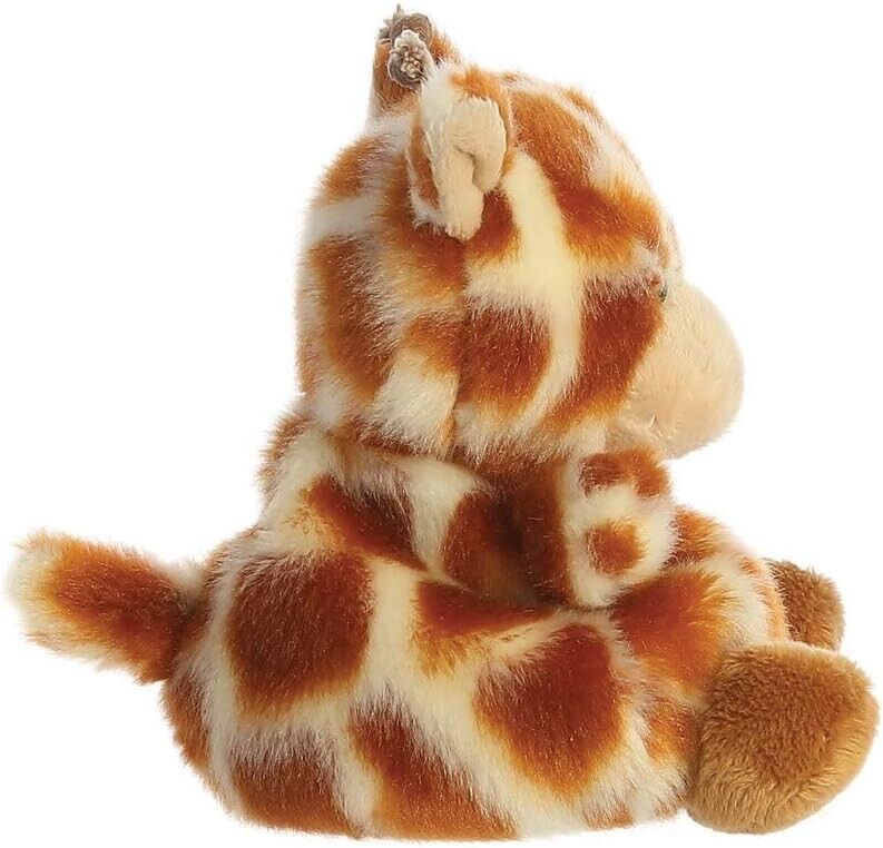 Aurora Palm Pals, Safara The Giraffe Soft Toy, 33477, 5 inches, Multi-Coloured
