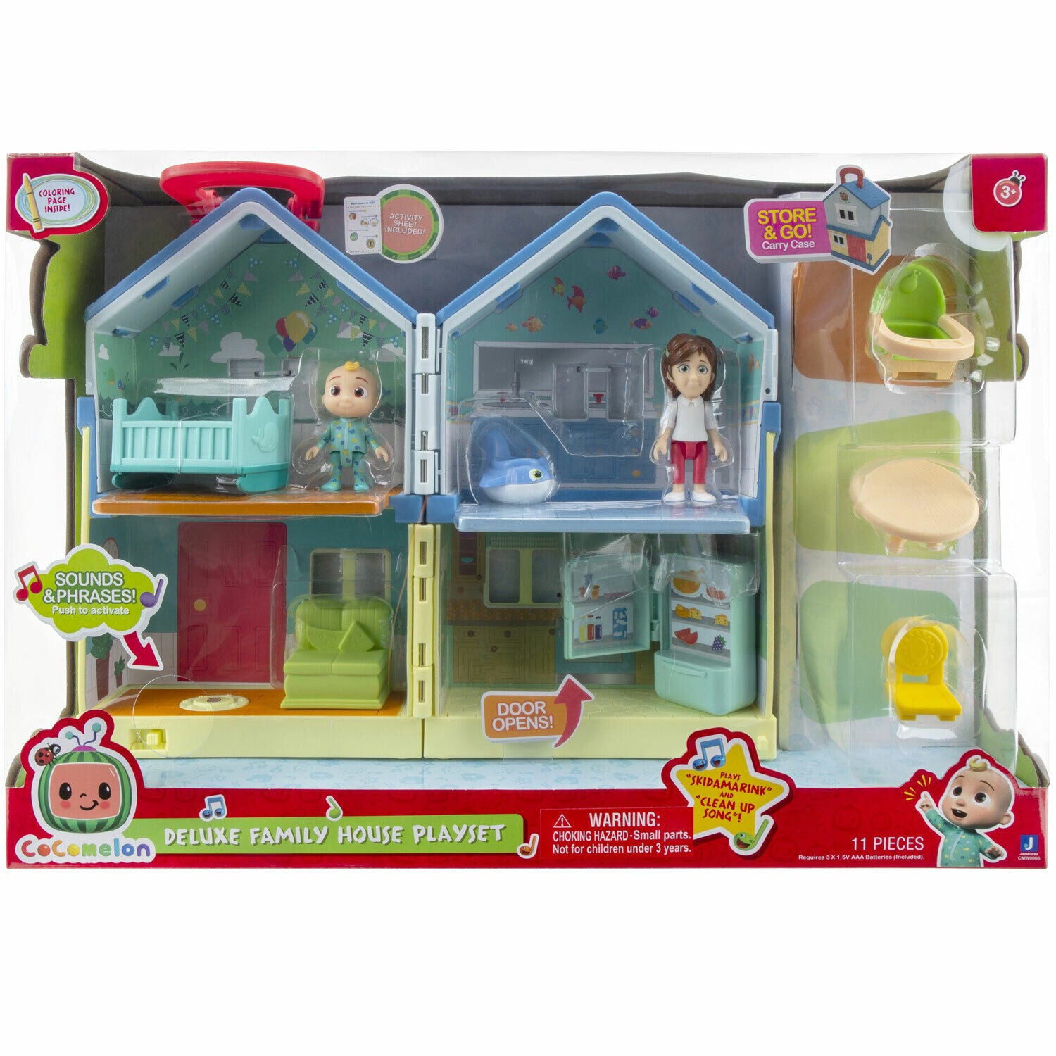 New CoComelon Deluxe Family House Playset - Hours of Fun!