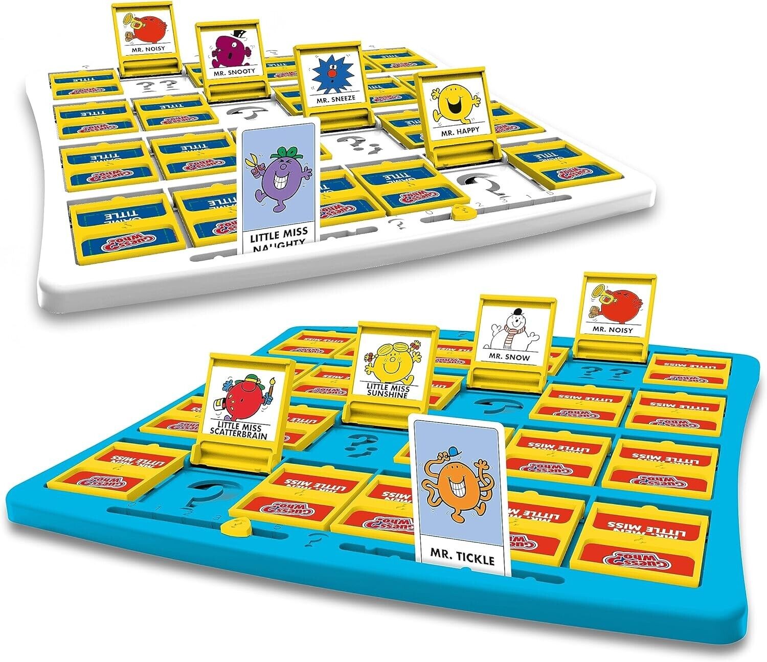 Winning Moves Mr Men and Little Miss Guess Who? Board Game, Play with Mr Grumpy,