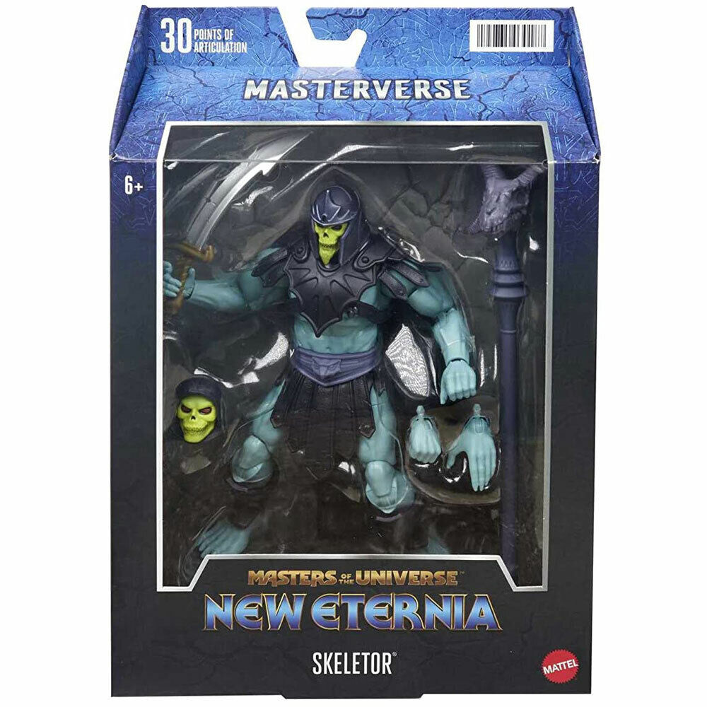 New Masters of the Universe Masterverse Eternia Barbarian Skeletor Figure