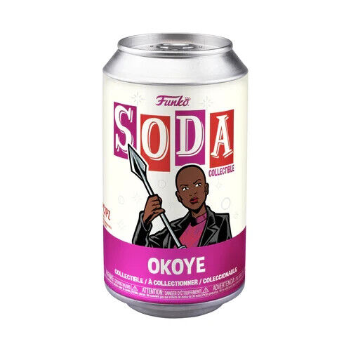 New Okoye Black Panther Funko Vinyl Soda Figure - In Stock UK