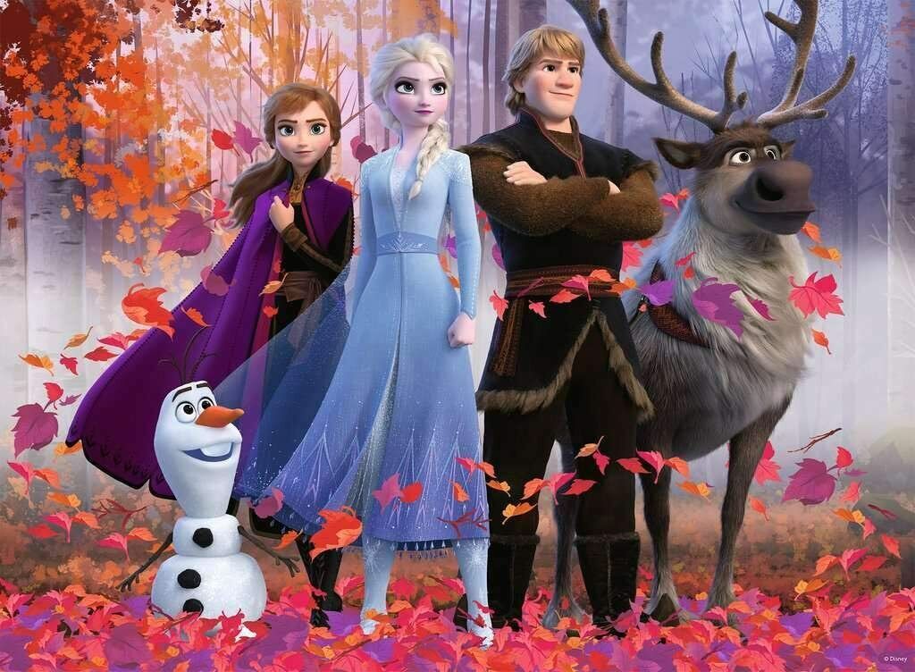 Ravensburger Disney Frozen 2 Magic of the Forest 100 Piece Puzzle - Brand New!