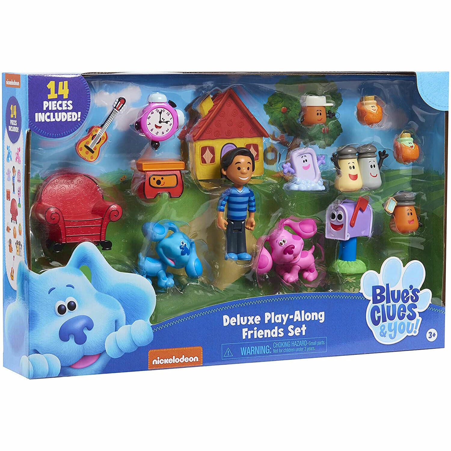 New Blue's Clues & You! Deluxe Play Friends Figure Set