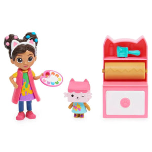 NEW Gabby's Dollhouse Art Studio Set w/ 2 Toy Figures - Creative Playtime Fun!