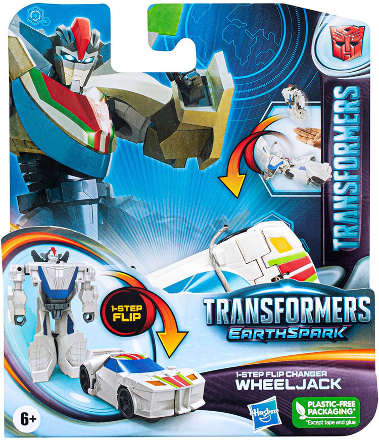Transformers EarthSpark 1-Step Flip Changer Wheeljack	
