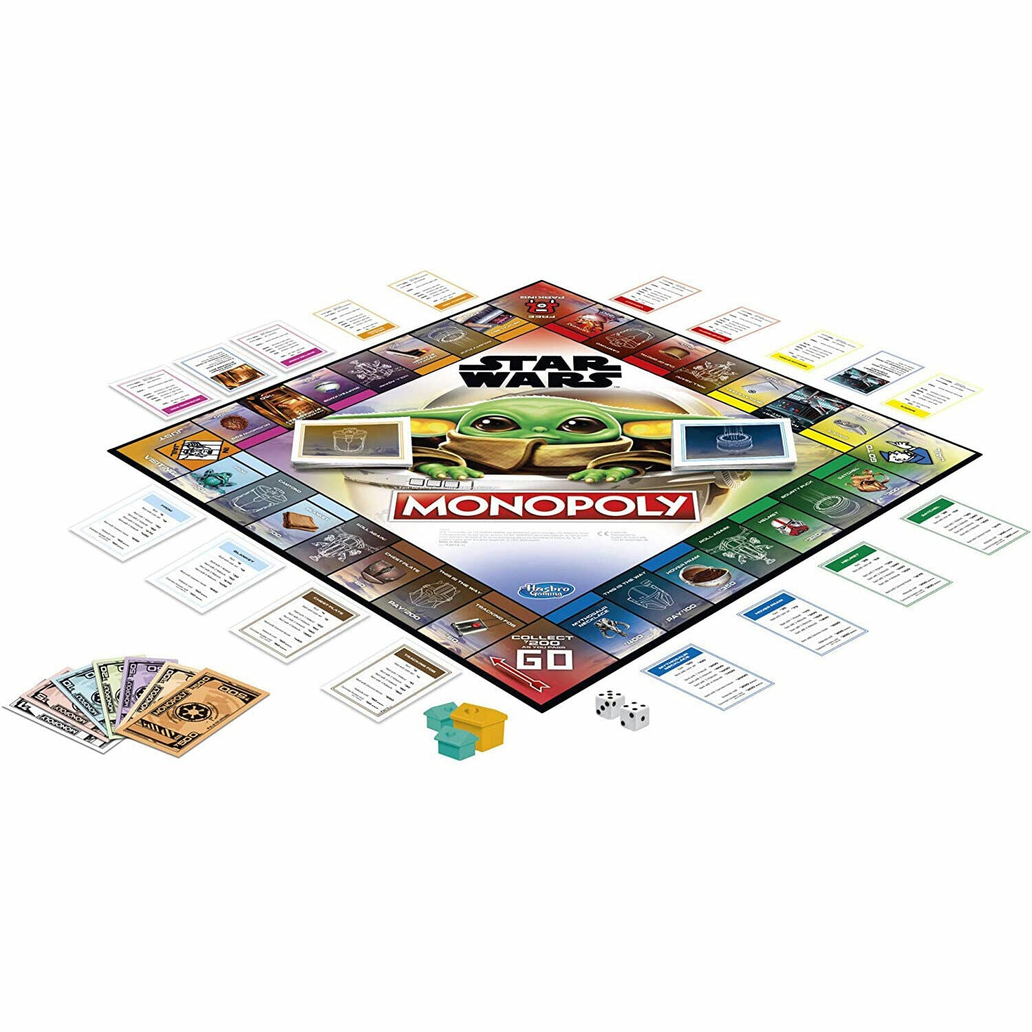 New Monopoly Star Wars The Child Edition Board Game - Sealed Box