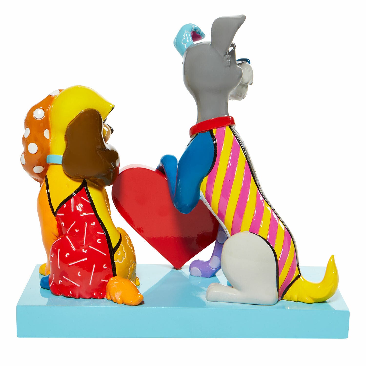 New Disney Britto Lady and The Tramp Figurine Limited Edition