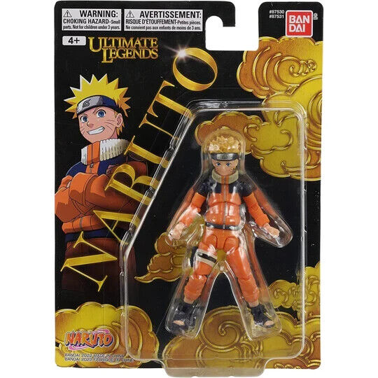 Bandai Naruto Ultimate Legends 12cm Action Figure - Child Naruto Uzumaki Anime