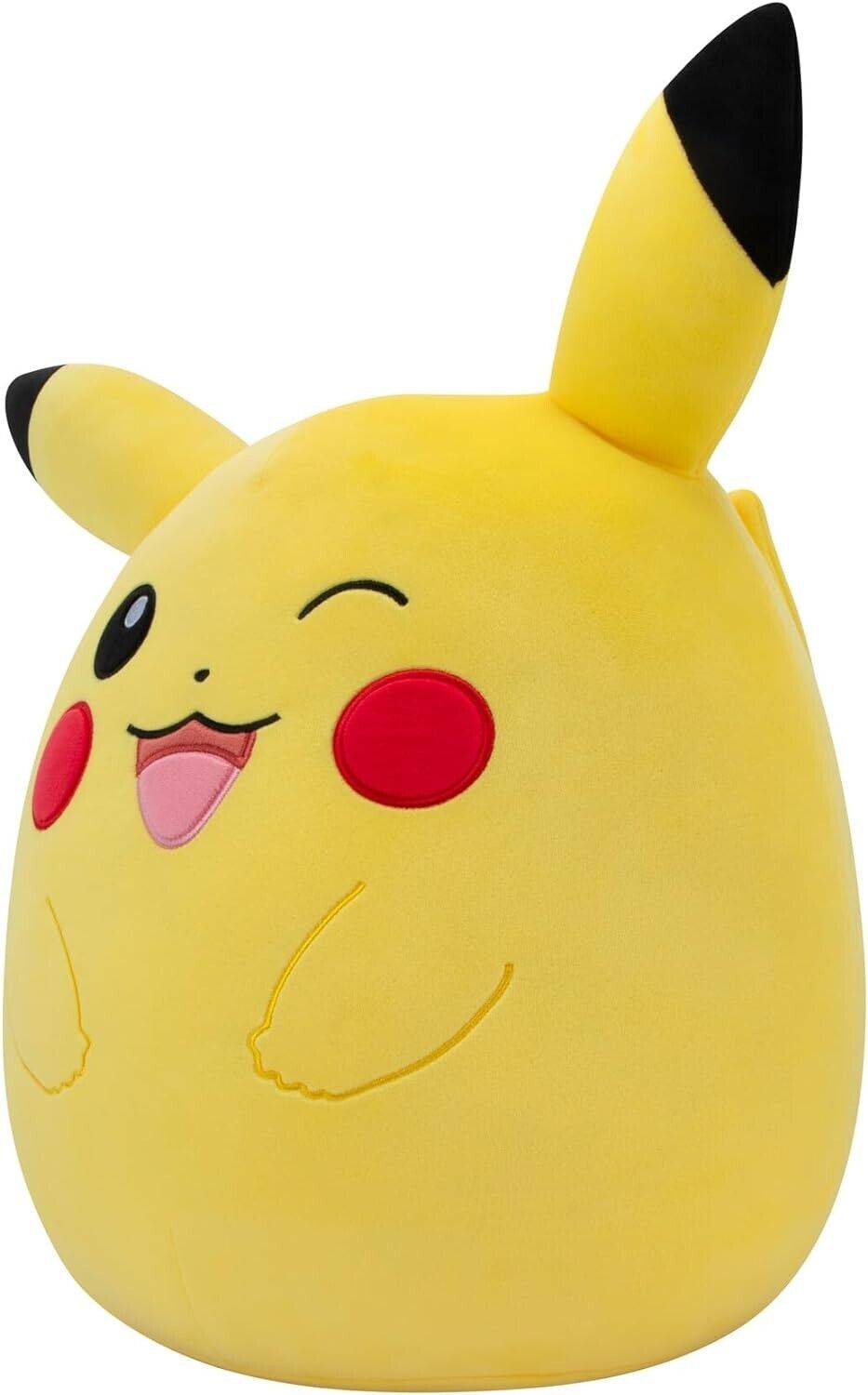 Squishmallows Original 14-Inch Pokémon Winking Pikachu Medium-Sized Ultrasoft Pl