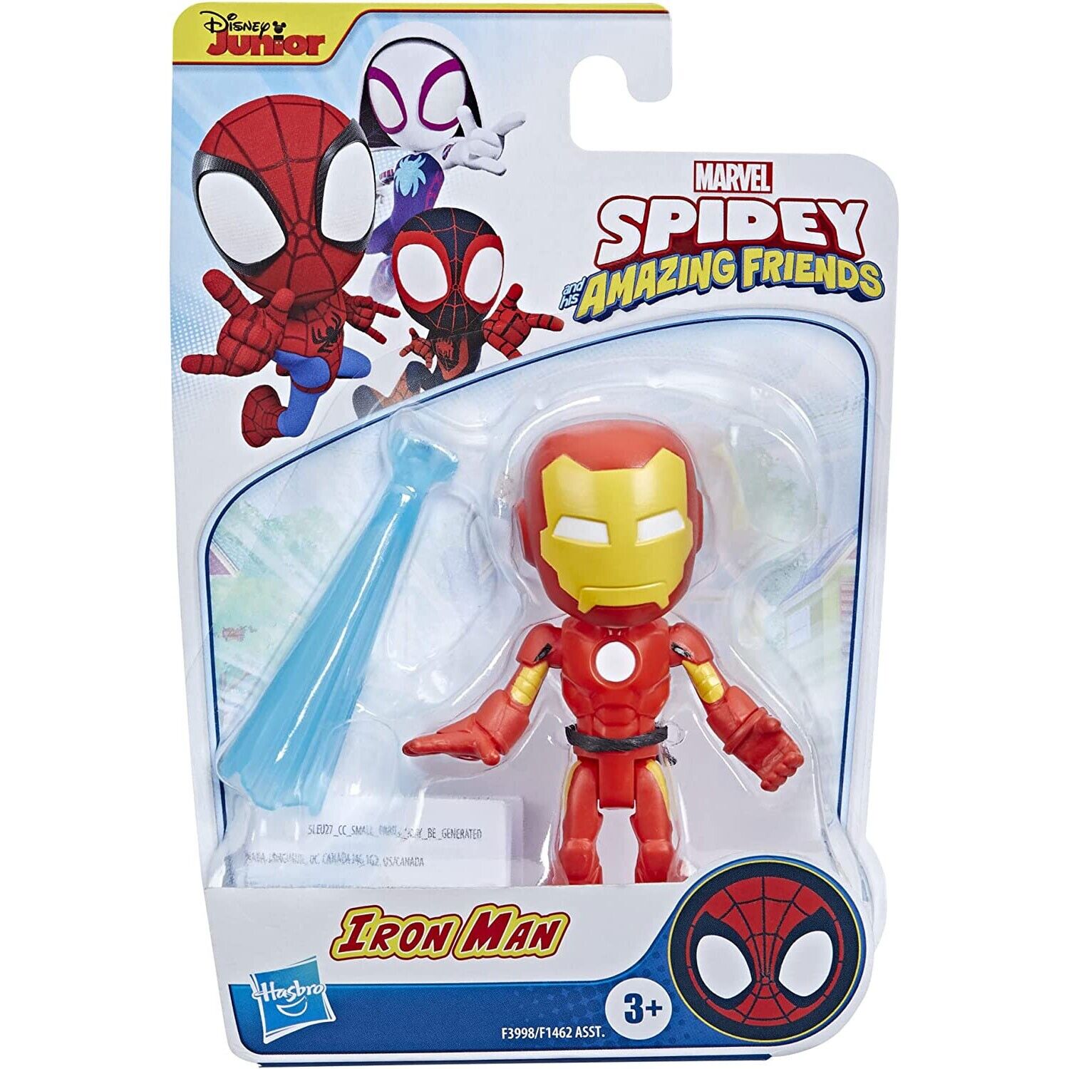 Marvel Spidey & Friends 4-Inch Iron Man Hero Figure - New!