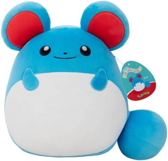 Pokémon Squishmallows Pokemon 25 cm Marill Cuddly Toy Toy