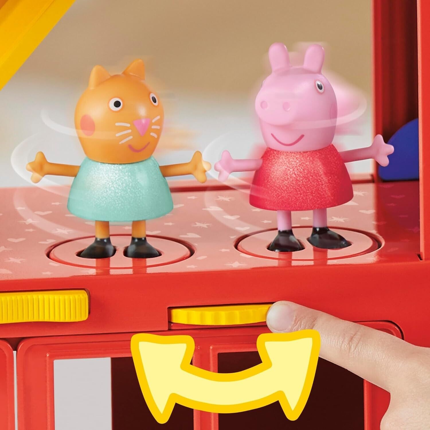 Peppa Pig Peppa’s 2-in-1 Party Bus Playset