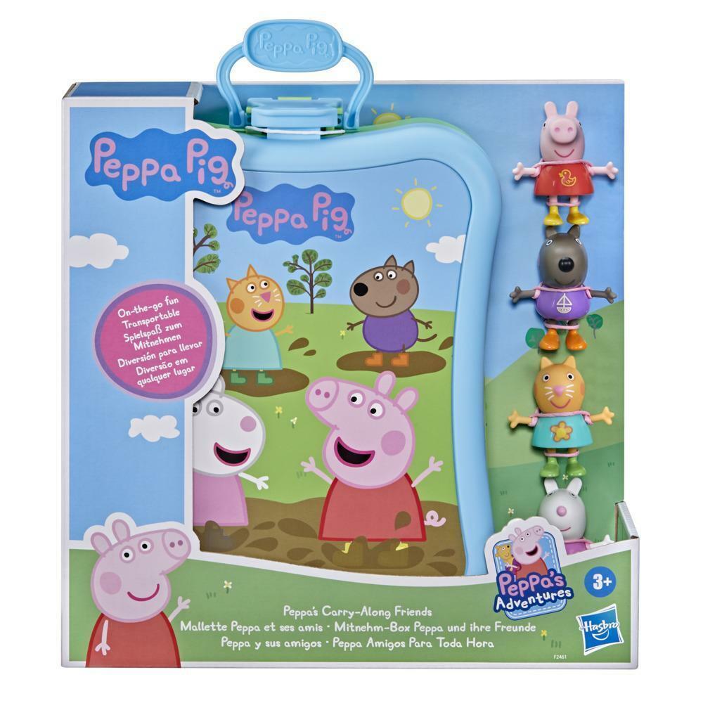 Peppa Pig Carry-Along Friends Case - Brand New & Sealed - Peppa's Adventures