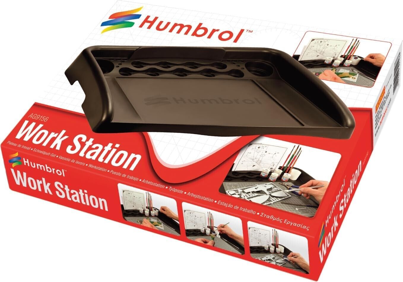 Humbrol Work Station modelling bench,Black